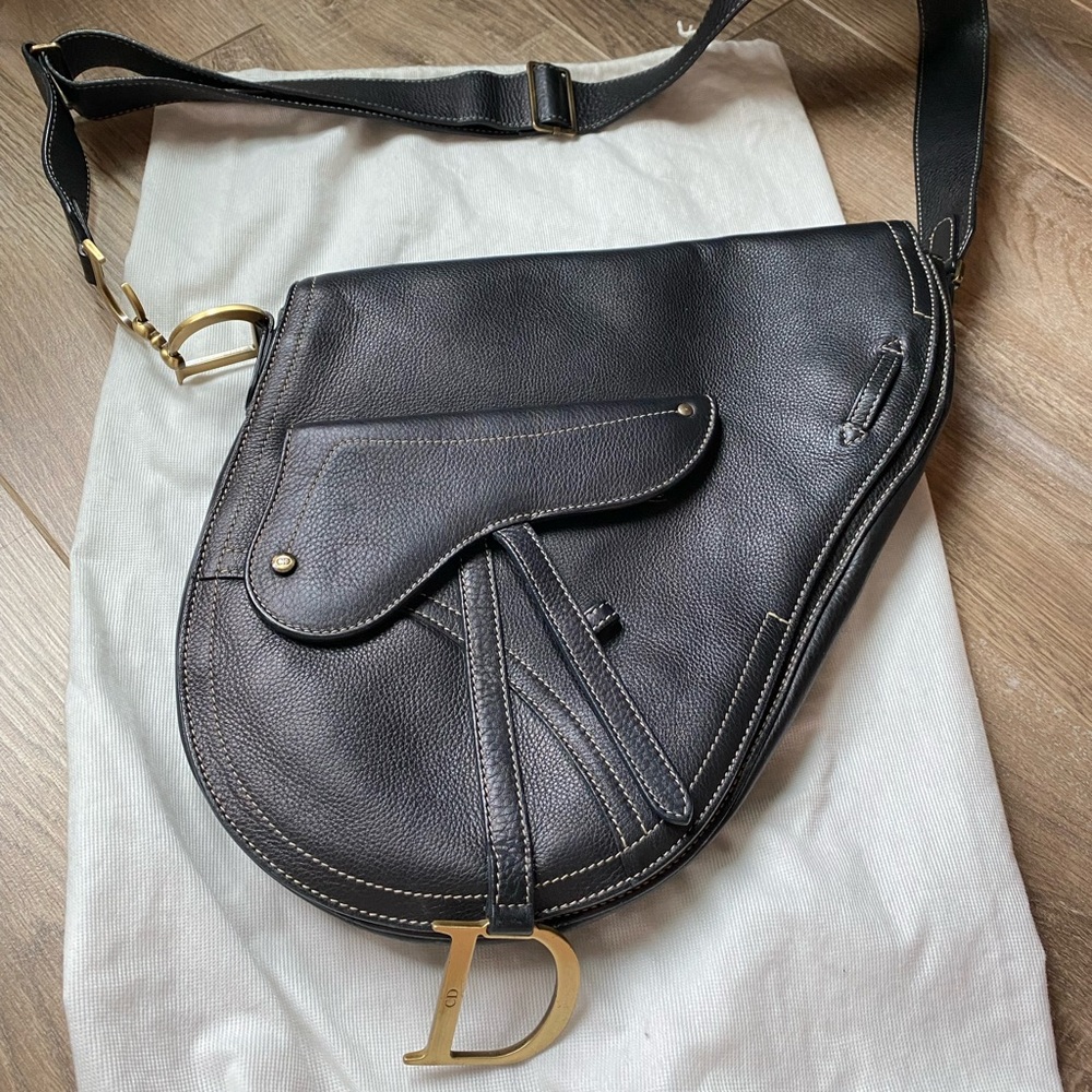 Authentic Dior Saddle Crossbody